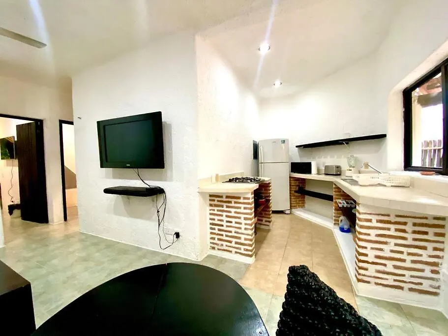 Apartmán Departamento Junto Al Mar Playacar Fase 1 Playa del Carmen Mexiko